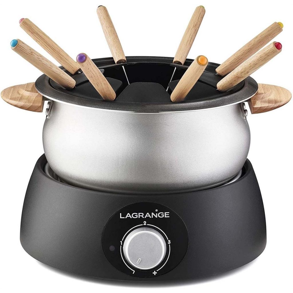 Fondue LAGRANGE Fondue Classic bois clair 8 pers 349015